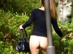 Joven rubia se video ...